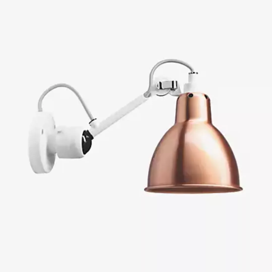 DCW Lampe Gras No 304 Wandleuchte weiß, kupfer günstig online kaufen