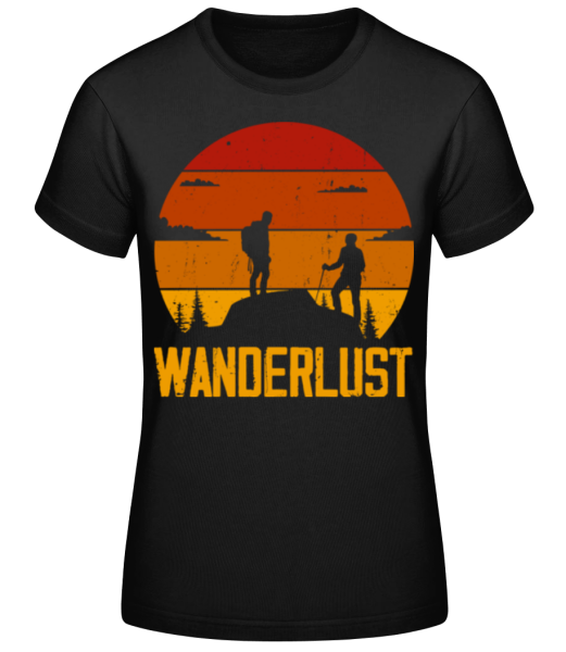 Wanderlust Sunset · Frauen Basic T-Shirt günstig online kaufen
