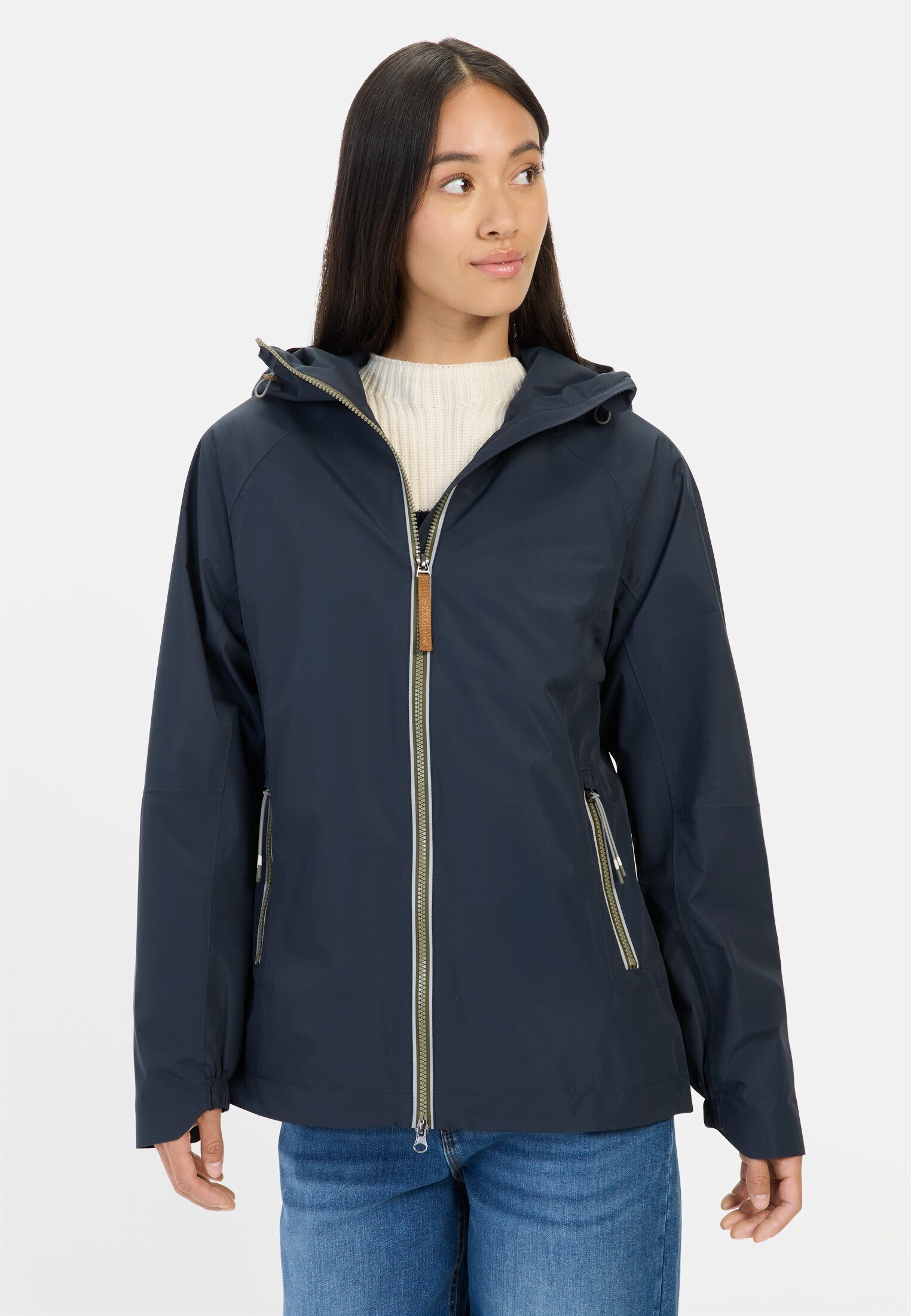 camel active Funktionsjacke aus Polyester Markenlabel günstig online kaufen