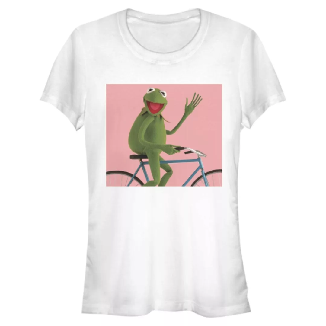 Disney Classics - Muppets - Kermit Biking - Frauen T-Shirt günstig online kaufen