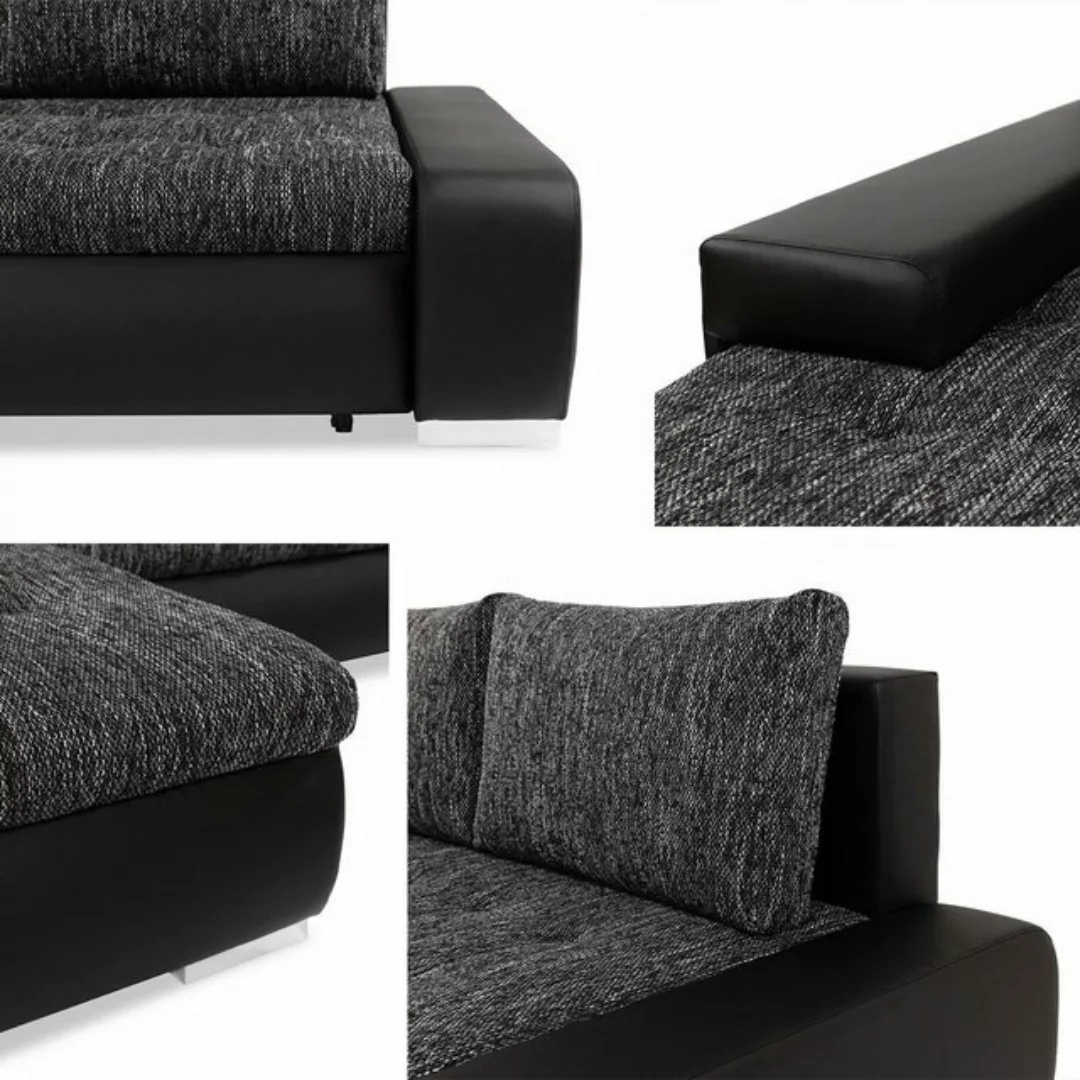 MIRJAN24 Ecksofa Orkan Mini, mit Bettkasten und Schlaffunktion, Universell, günstig online kaufen