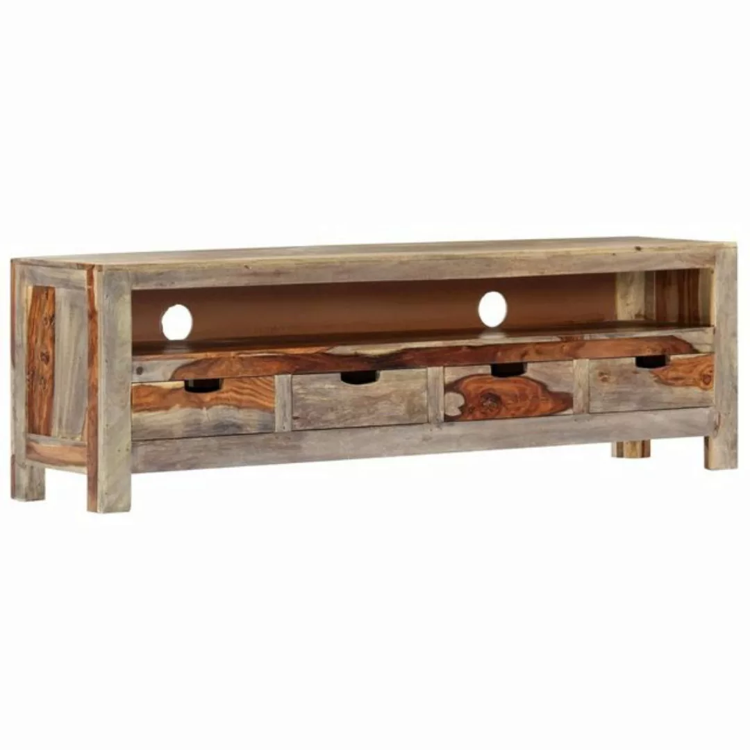 furnicato TV-Schrank 130x30x40 cm Massivholz Palisander (1-St) günstig online kaufen