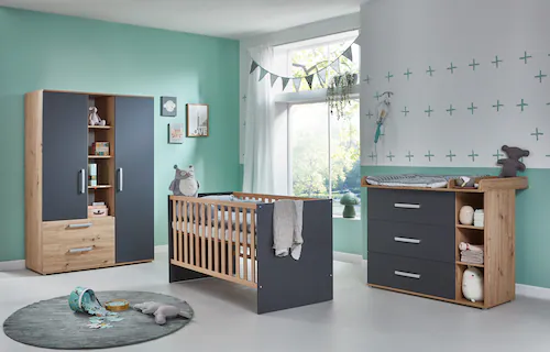 arthur berndt Babyzimmer-Komplettset "Babyzimmer-Set "Alessio" 3-teilig", ( günstig online kaufen