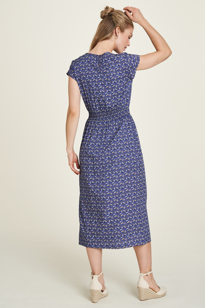 Kleid Aus Eco Vero Viskose Mit Farbenfrohen Mustern (S22e09) günstig online kaufen