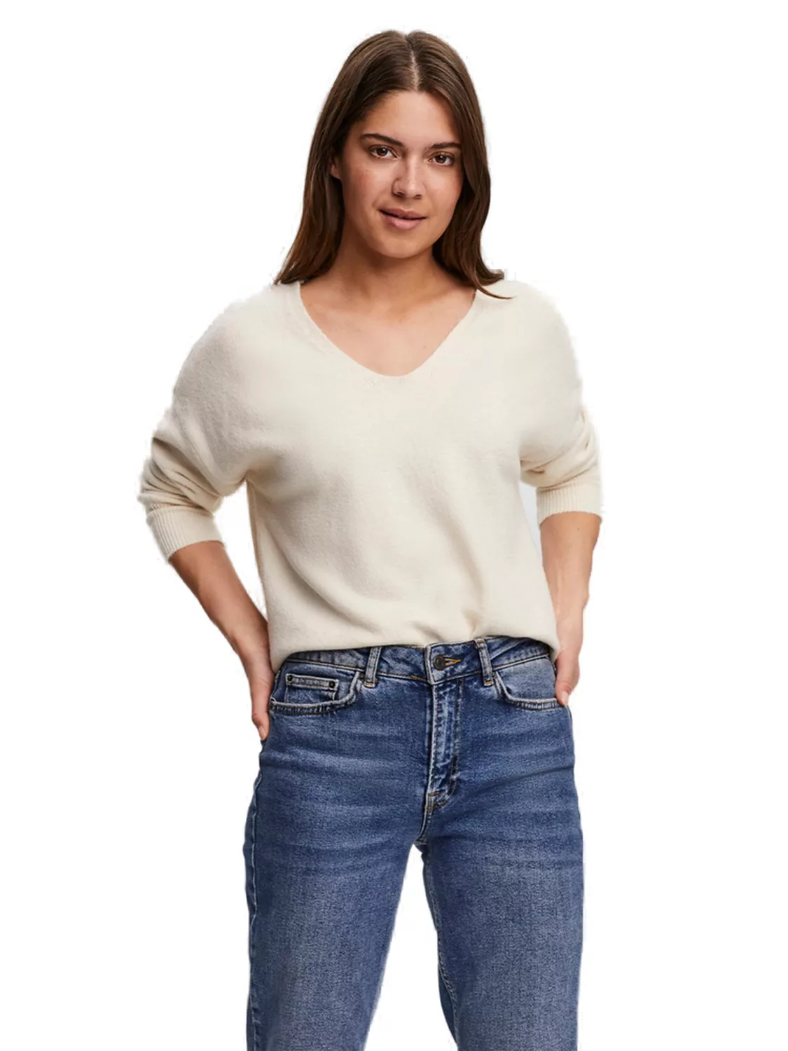 Vero Moda Damen Pullover VMDOFFY - Regular Fit günstig online kaufen