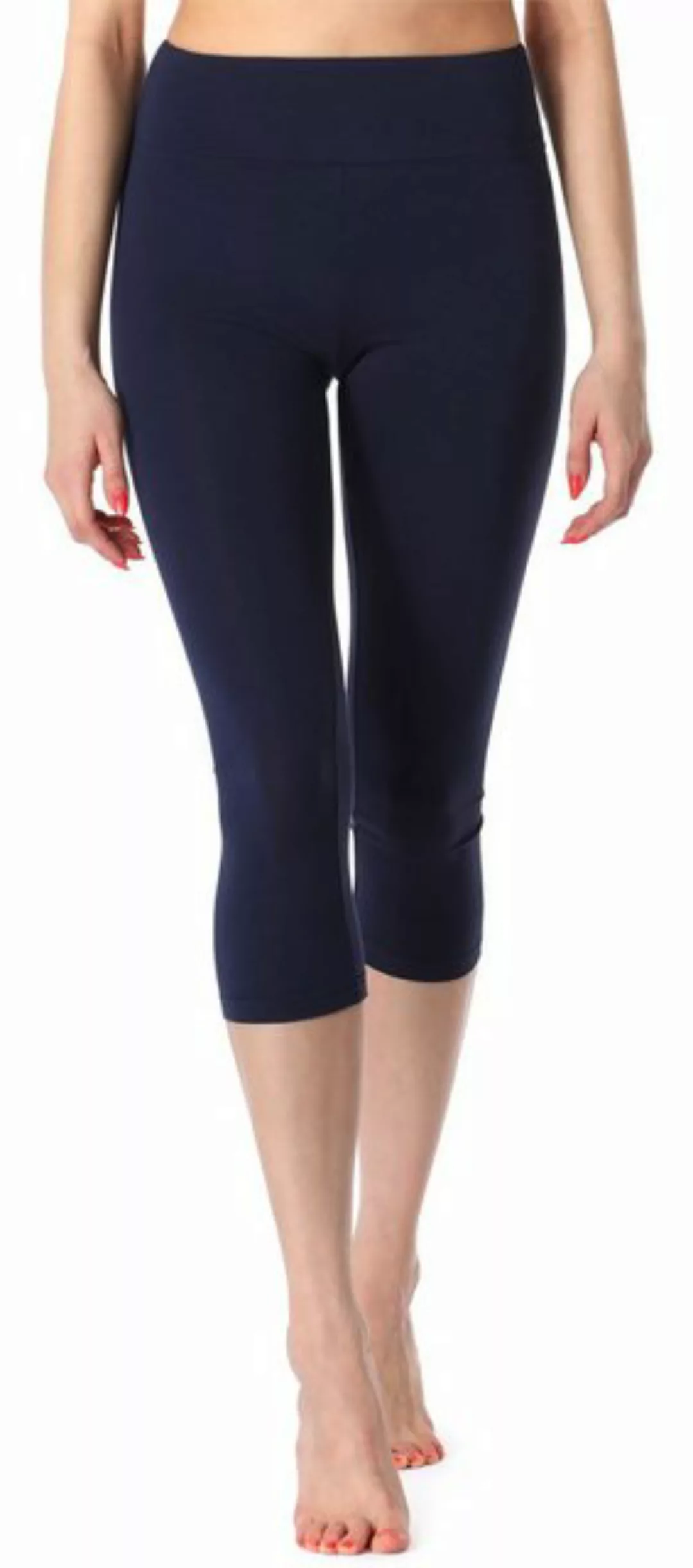 Merry Style Leggings Damen Leggings Fitnesshose 3/4 aus Viskose MS10-220 (1 günstig online kaufen