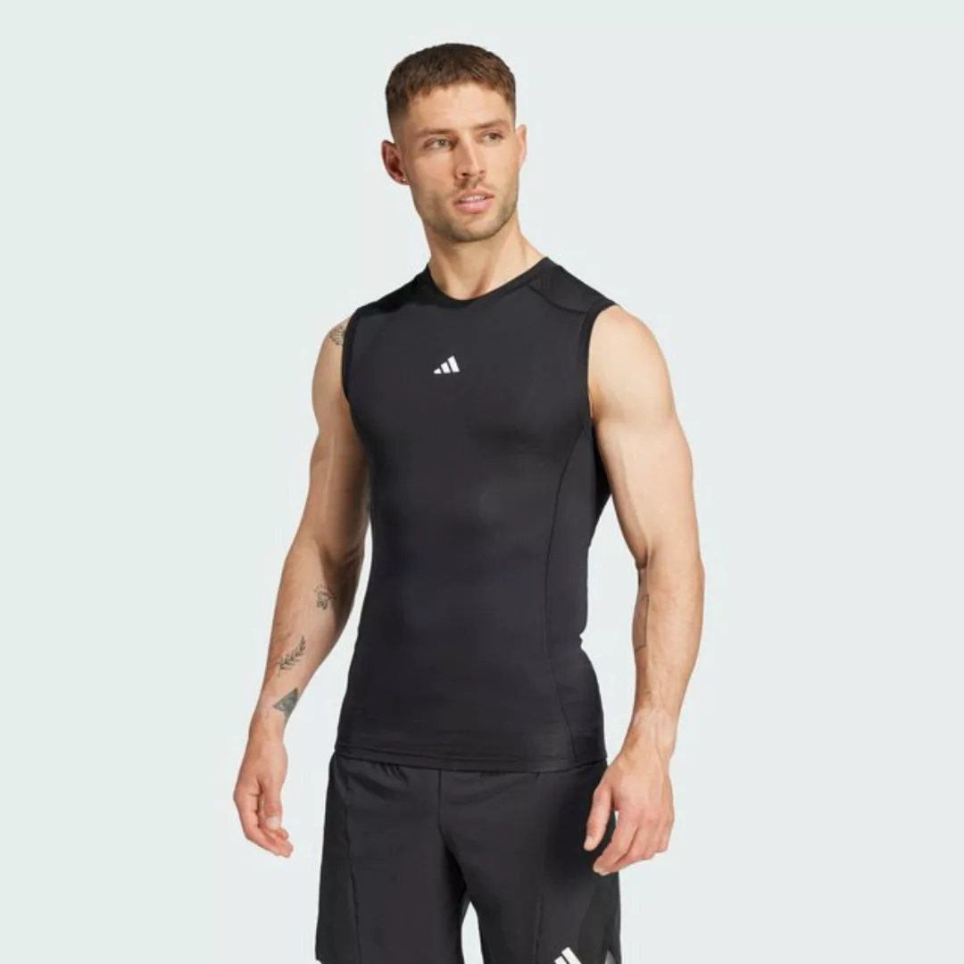 adidas Performance Tanktop TECHFIT COMPRESSION SLEEVELESS TRAININGSSHIRT günstig online kaufen