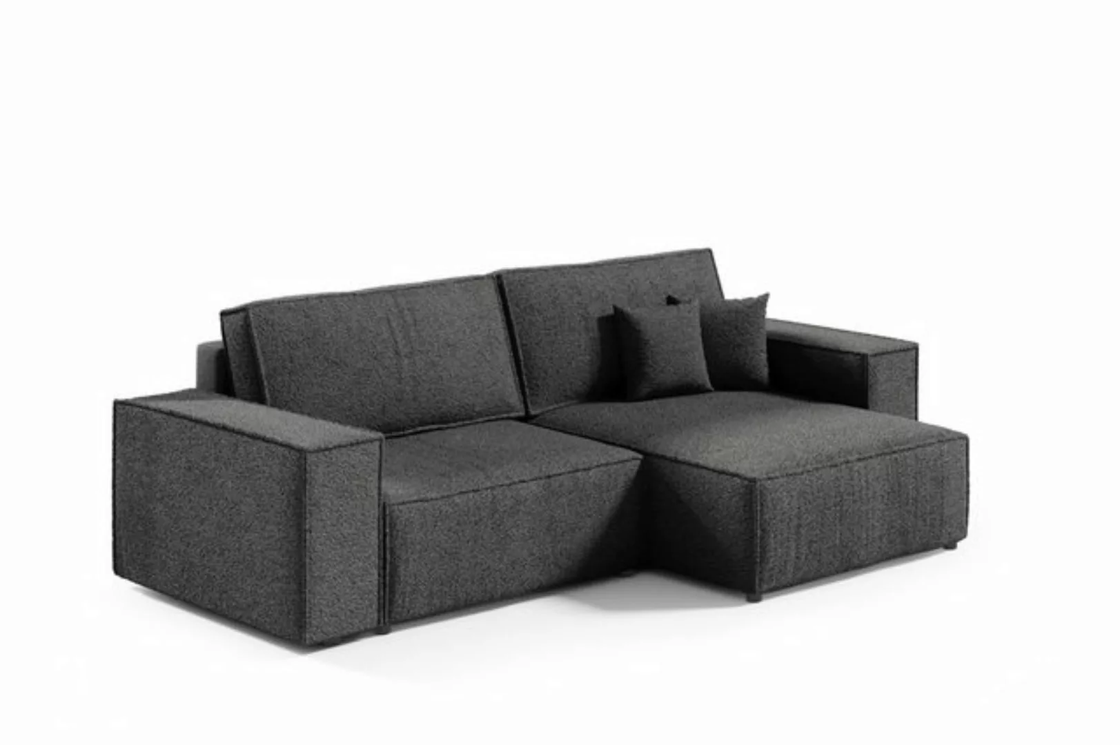 Compleo Ecksofa BOSTON MINI, Schlaffunktion mit Liegefläche 135 x 200 cm, B günstig online kaufen