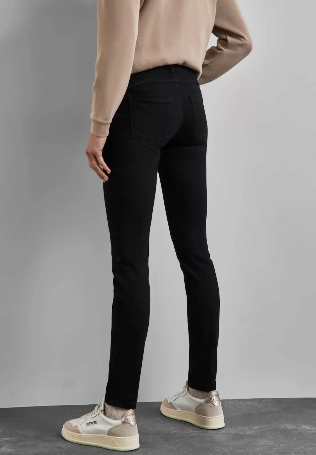 STREET ONE Slim-fit-Jeans, High Waist günstig online kaufen