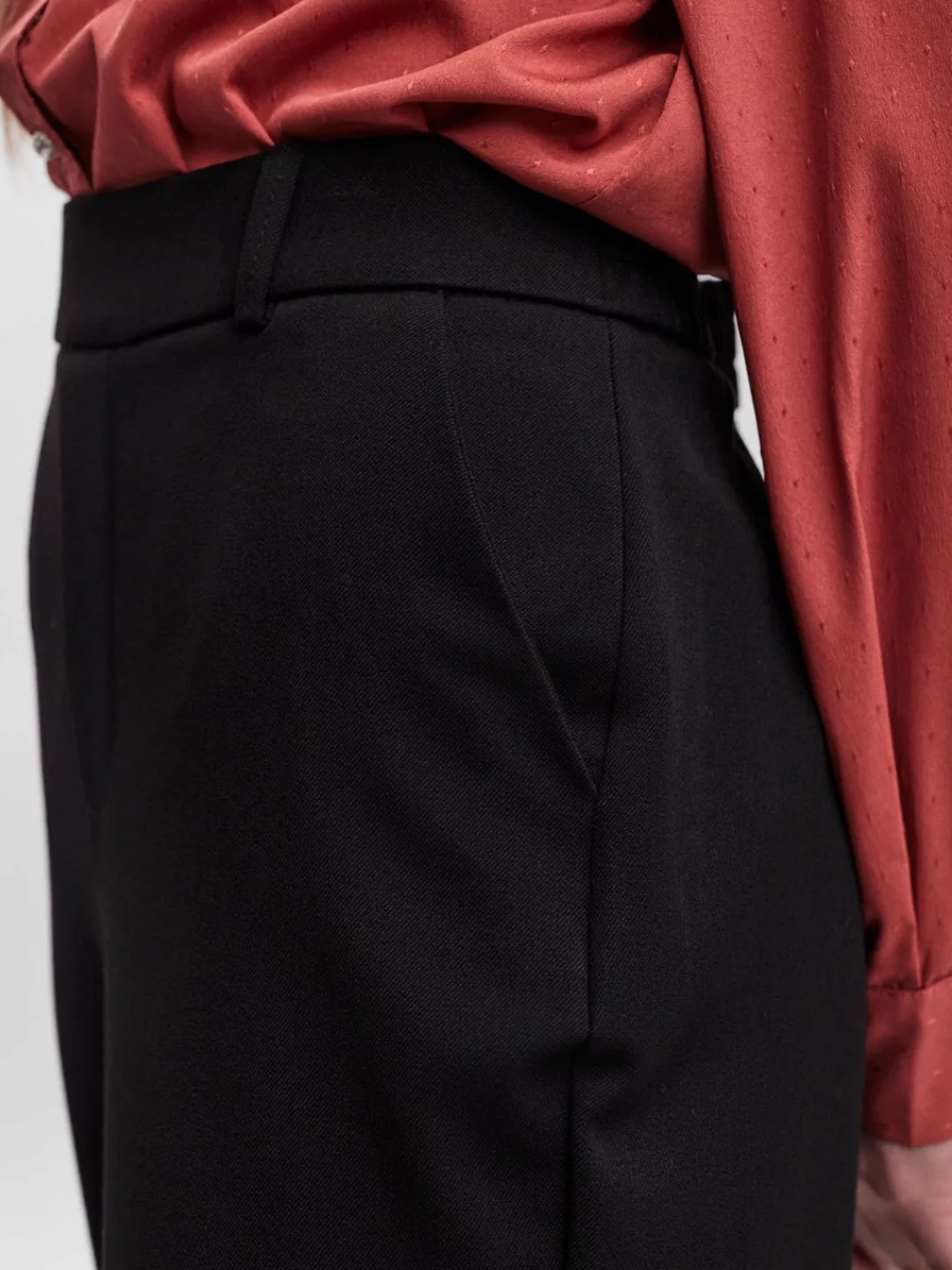 Vero Moda Anzughose VMMAYA MR STRAIGHT SOLID PANT günstig online kaufen