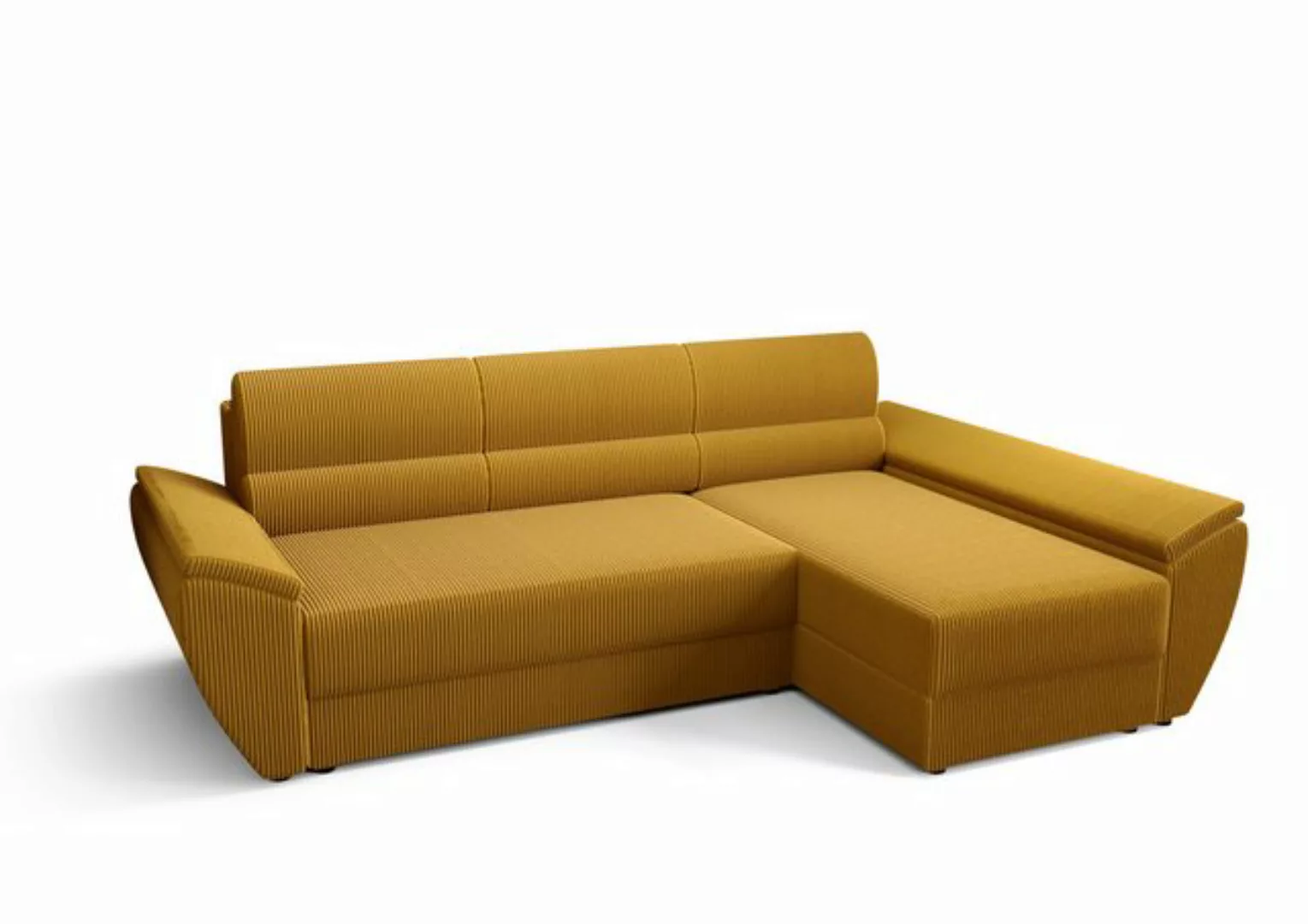 ALTDECOR Ecksofa REB-L3, Couch mit Schlaffunktion, Stauraum Wohnlandschaft günstig online kaufen