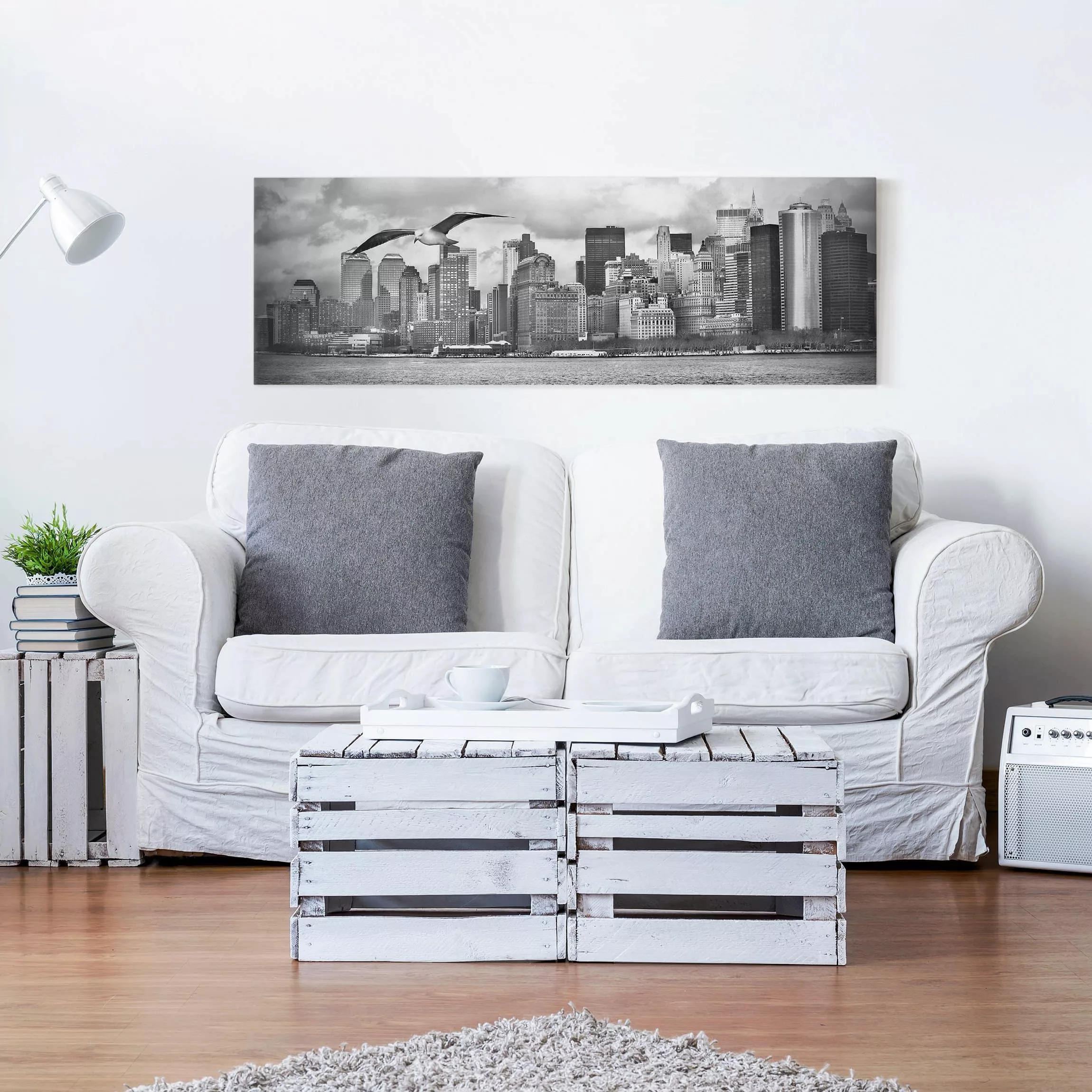 Leinwandbild New York - Panorama New York II günstig online kaufen