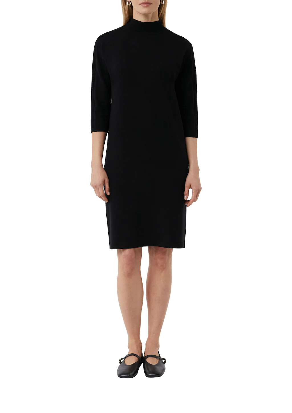 Comma Strickkleid, mit überschnittenen Schultern günstig online kaufen