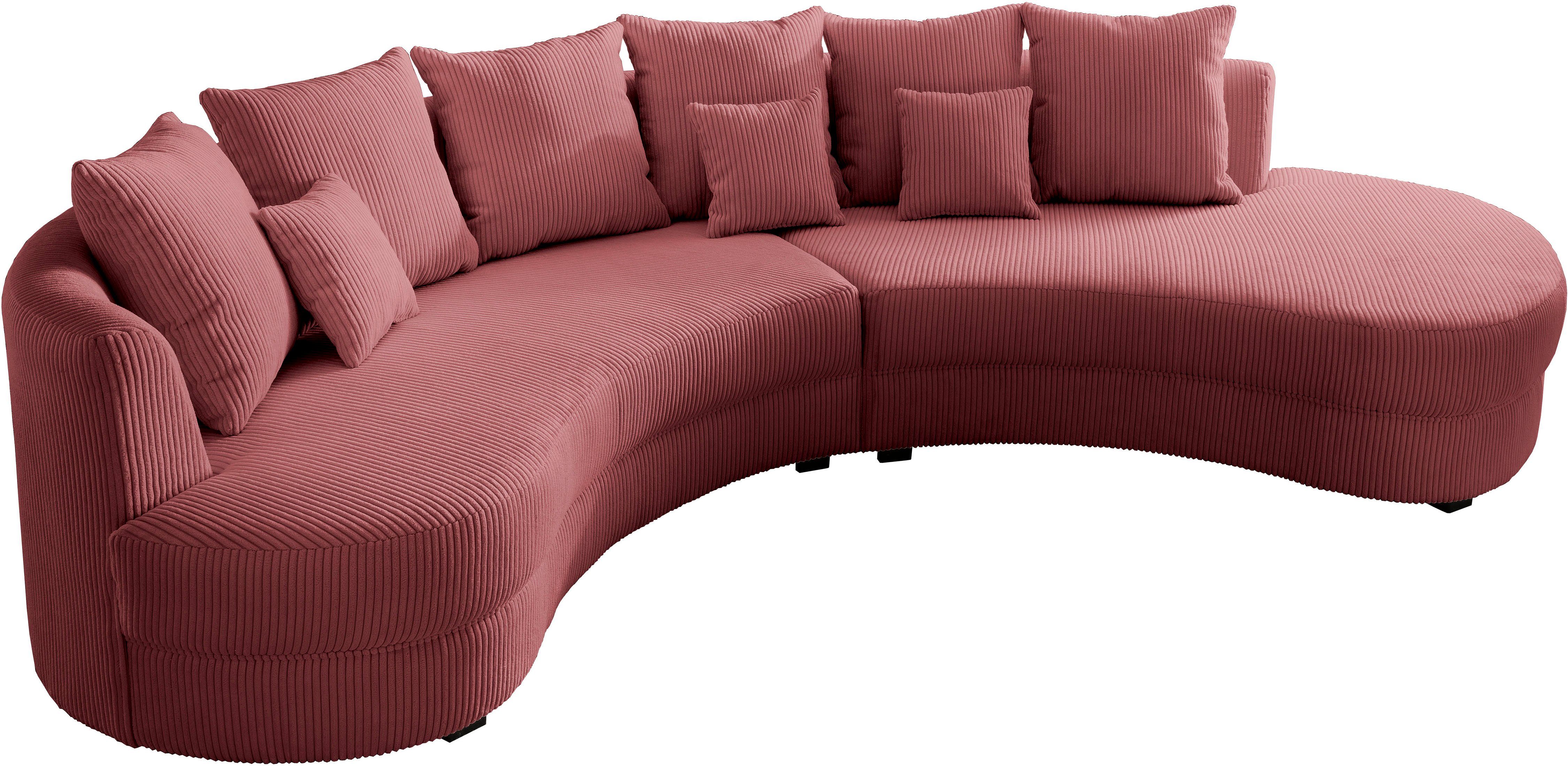 INOSIGN Ecksofa "Limoncello organische Formensprache, L-Form", ergonomische günstig online kaufen
