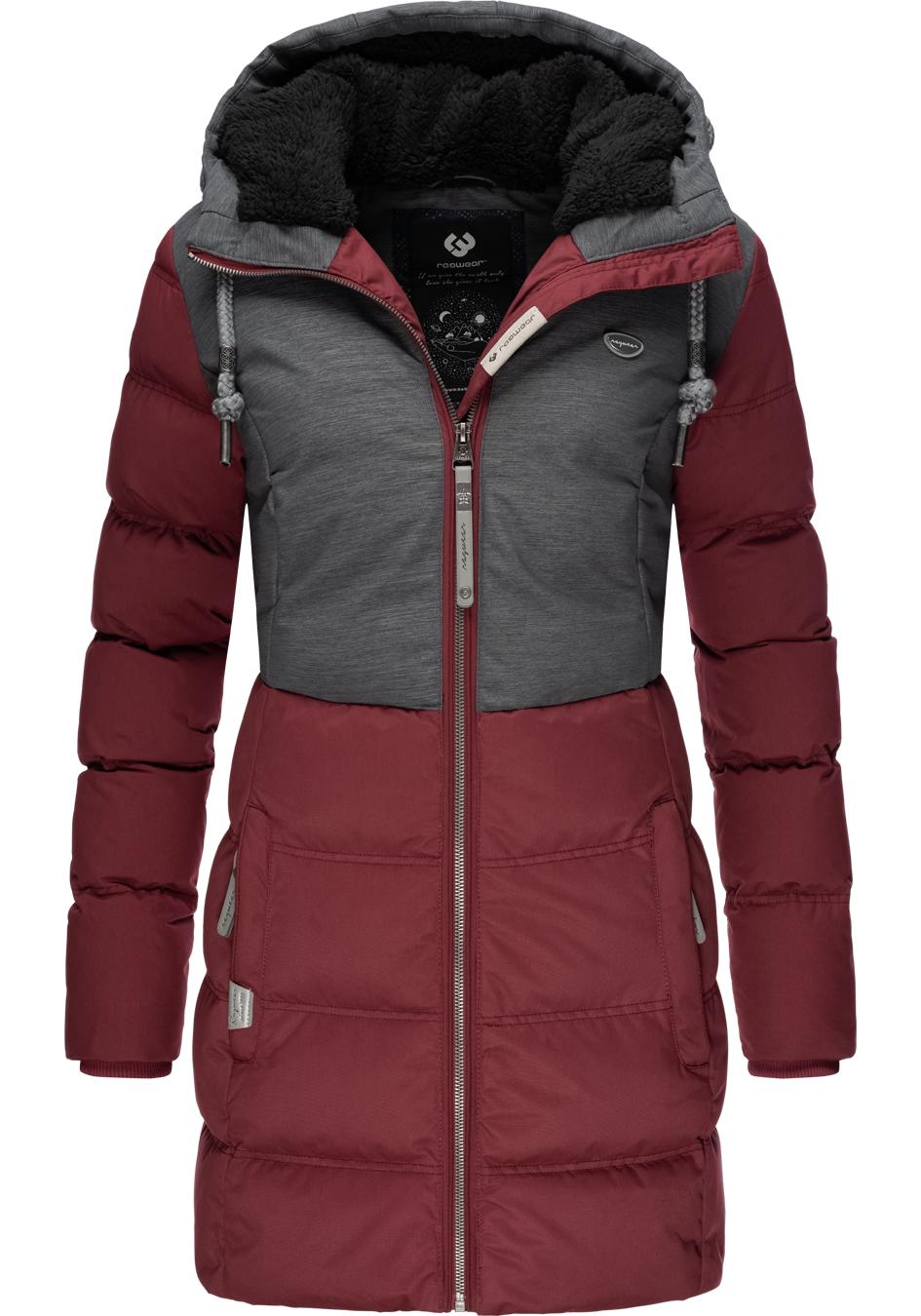 Ragwear Winterjacke "Ashani Block Intl.", mit Kapuze, stylischer Winterpark günstig online kaufen