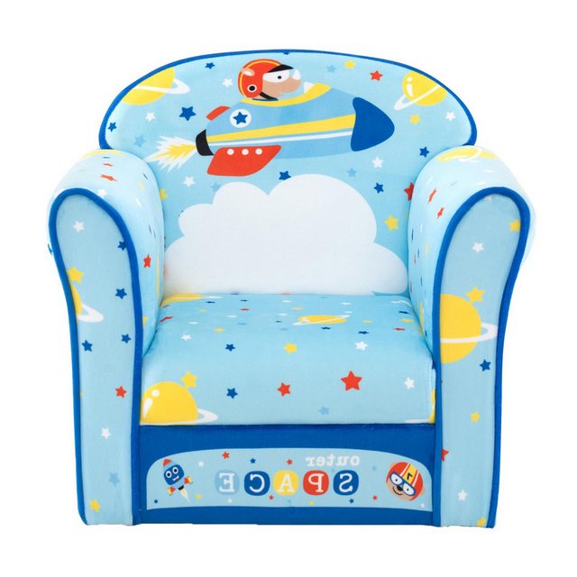 KOMFOTTEU Kindersofa Kindermöbel, aus Samtstoff & hochwertigem Schwamm günstig online kaufen