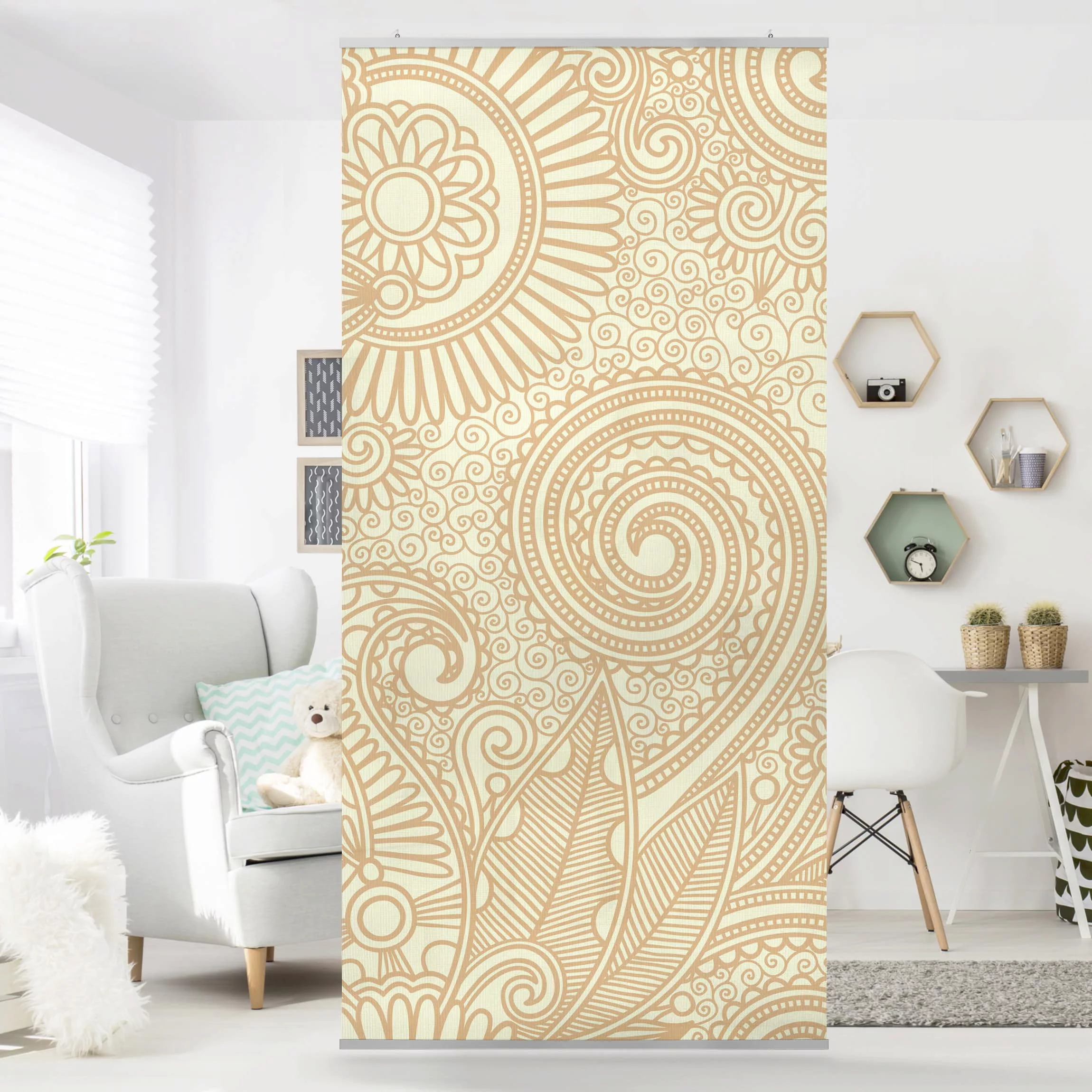 Raumteiler Muster & Textur Goldwiese günstig online kaufen