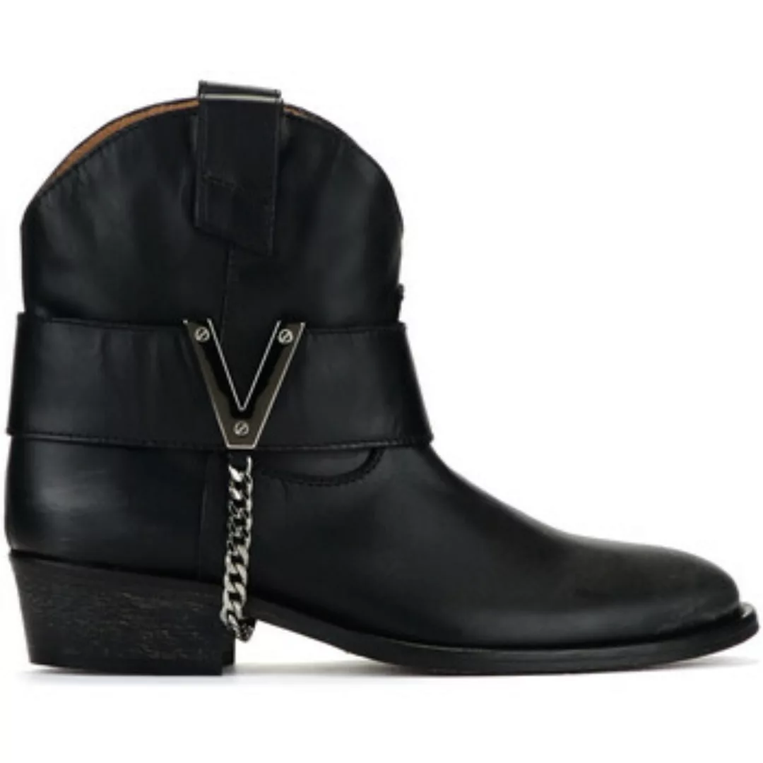 Via Roma 15  Ankle Boots Niedertexaner  schwarz günstig online kaufen