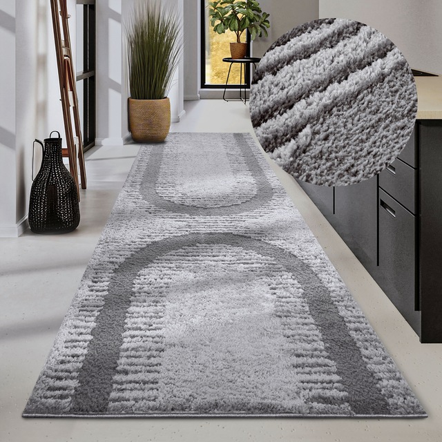 ELLE DECORATION Hochflor-Teppich »Bartoux«, rechteckig, 18 mm Höhe, Hochflo günstig online kaufen