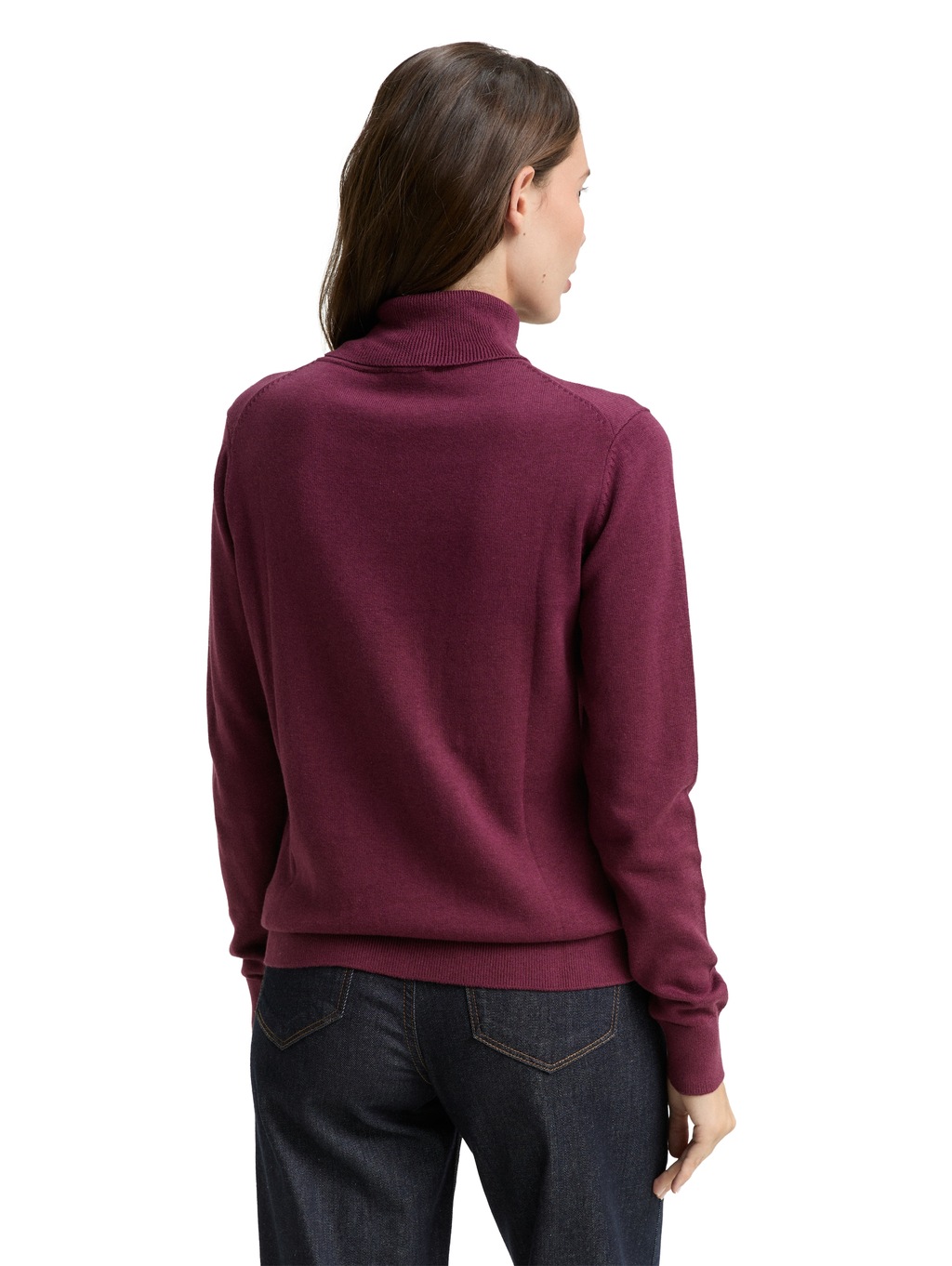 TOM TAILOR Rollkragenpullover, mit Rippbündchen günstig online kaufen