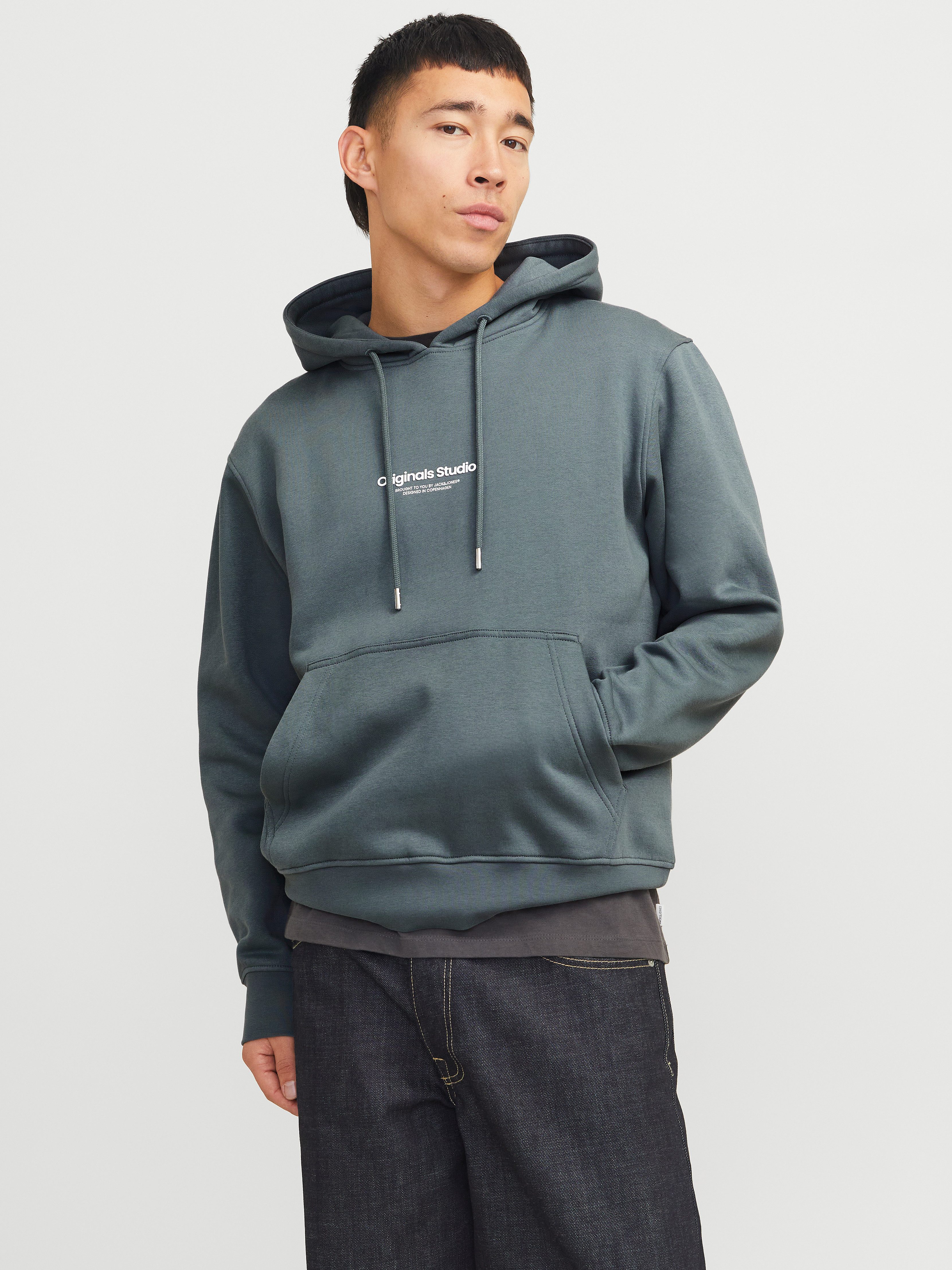 Jack & Jones Herren Hoodie Kapuzenpullover JORVESTERBRO - Relaxed Fit günstig online kaufen