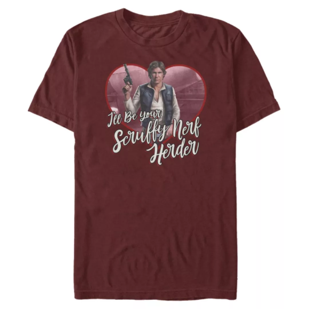 Star Wars - Han Solo Scruffy Nerf Herder - Valentinstag - Männer T-Shirt günstig online kaufen