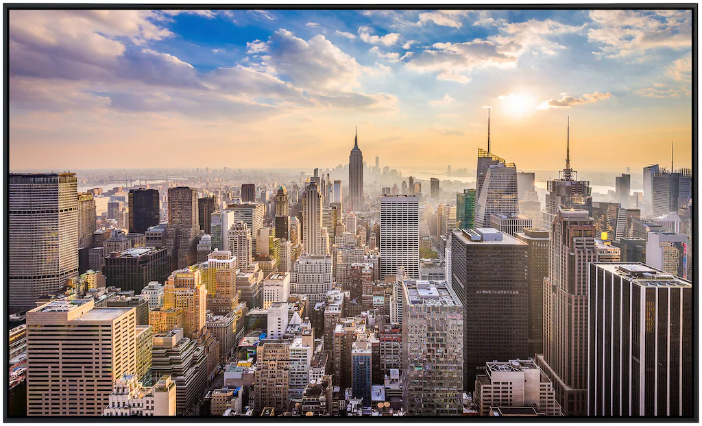 Papermoon Infrarotheizung »Manhattan Skyline«, sehr angenehme Strahlungswär günstig online kaufen