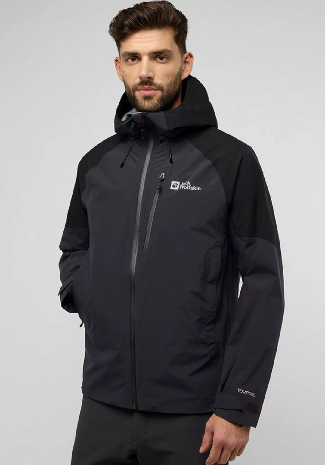 Jack Wolfskin Funktionsjacke "EAGLE PEAK 2L JKT M", mit Kapuze günstig online kaufen