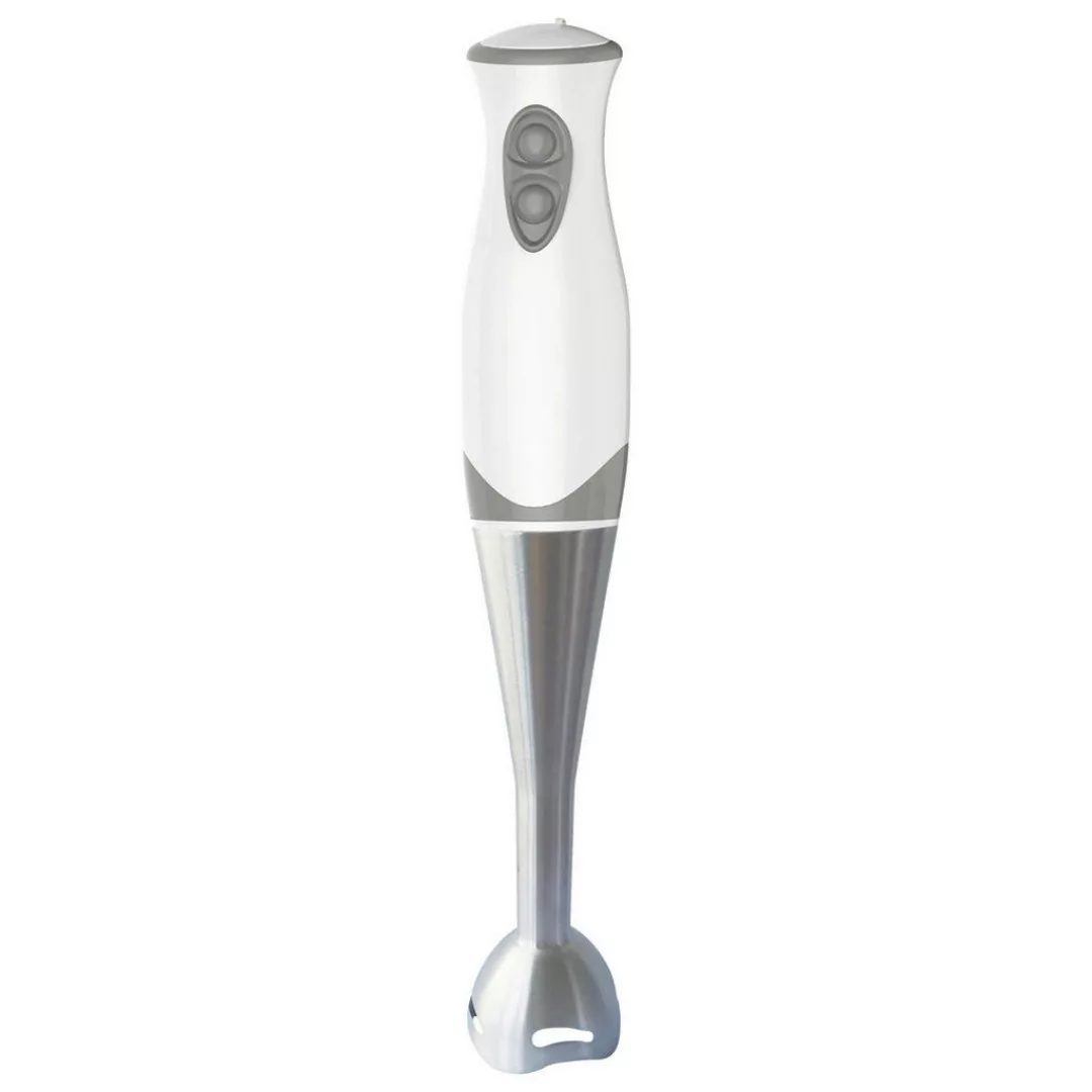 Topmatic Stabmixer ESTM-250.1 weiß grau Edelstahloptik Kunststoff Edelstahl günstig online kaufen