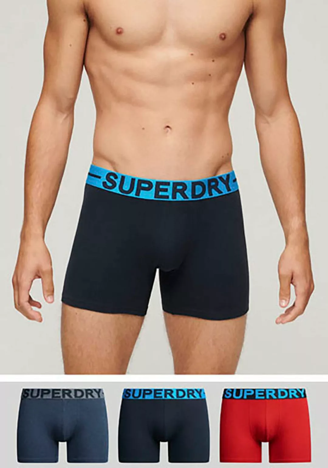 Superdry Boxershorts "BOXER TRIPLE PACK", (Packung, 3 St.) günstig online kaufen