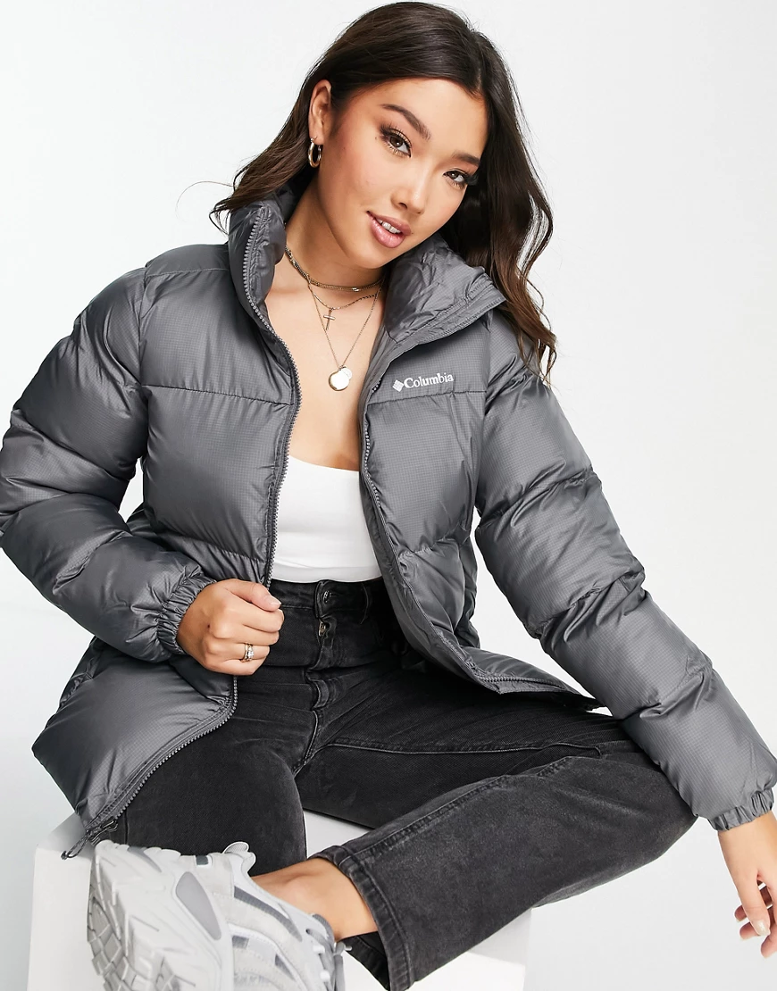 Columbia – Puffect – Jacke in Grau günstig online kaufen