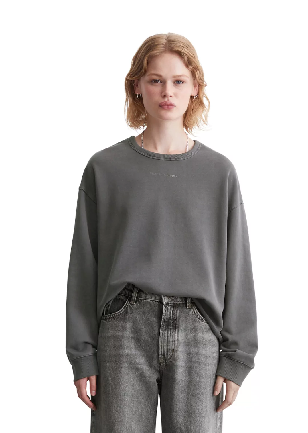 Marc OPolo DENIM Sweatshirt "aus Organic Cotton" günstig online kaufen