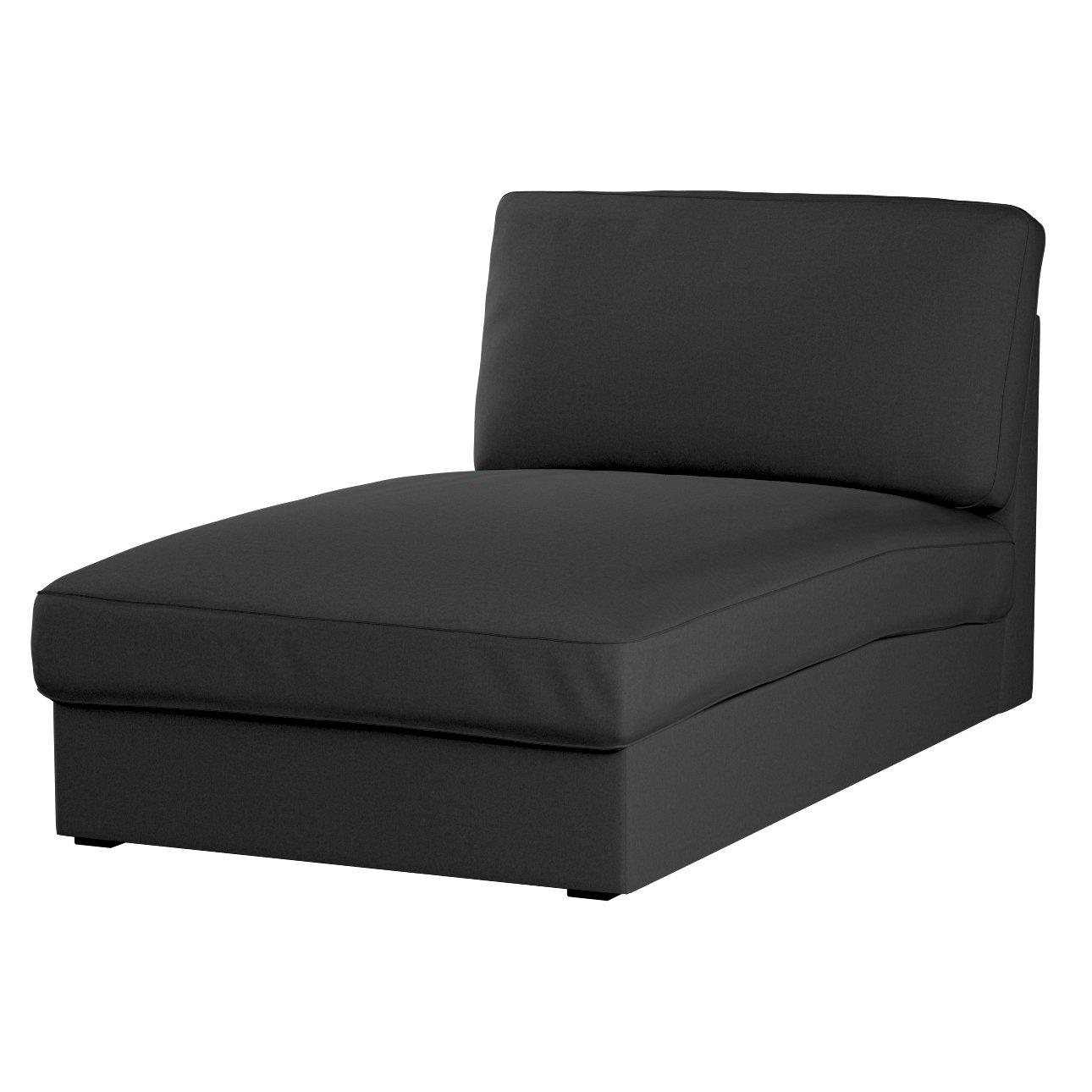 Bezug für Kivik Recamiere Sofa, schwarz, Bezug für Kivik Recamiere, Living günstig online kaufen