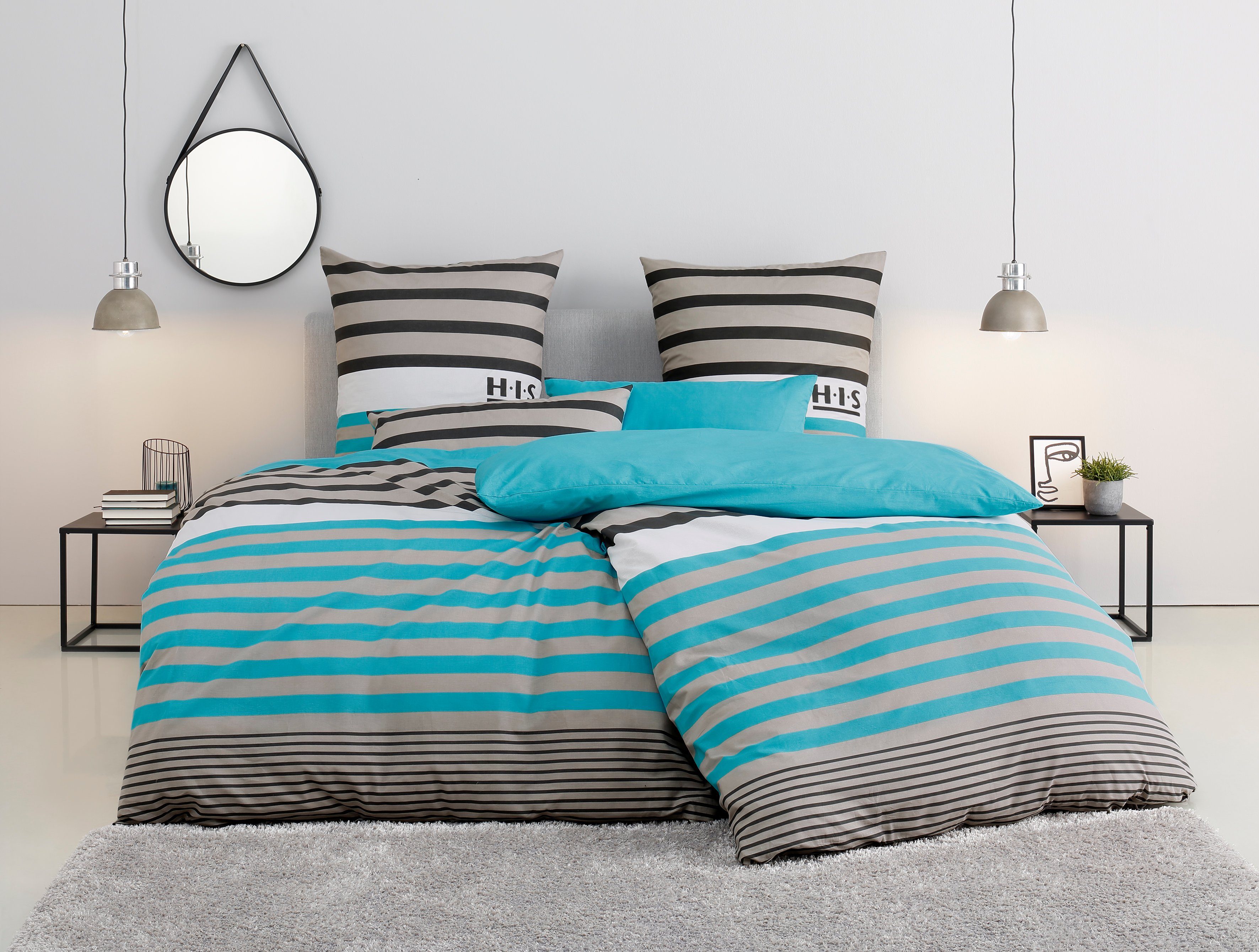 H.I.S Bettwäsche Majoran, Polycotton recycelt, 2 günstig online kaufen
