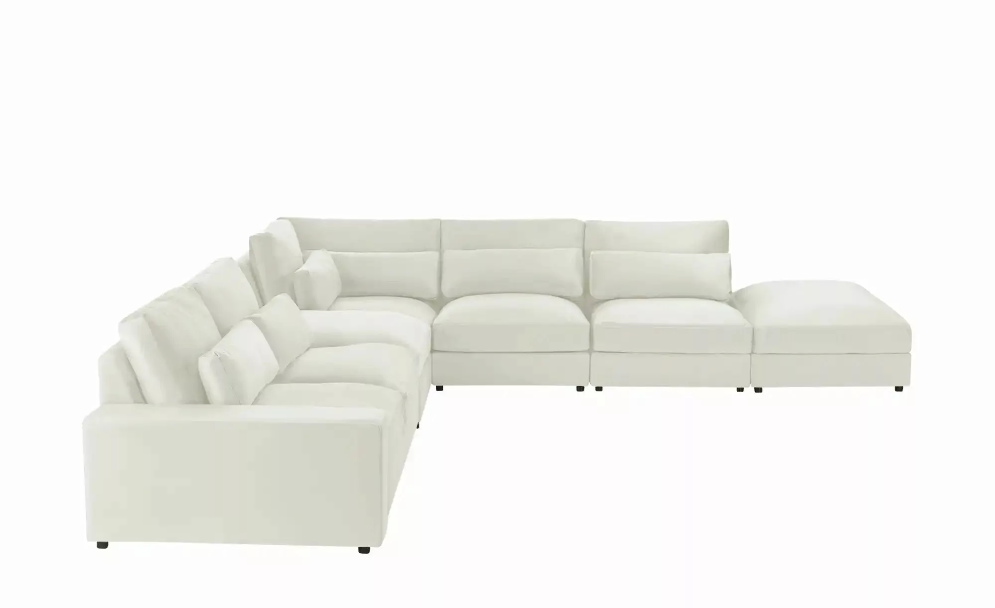 Ecksofa  Branna ¦ beige ¦ Maße (cm): B: 412 H: 88 T: 386 Polstermöbel > Sof günstig online kaufen