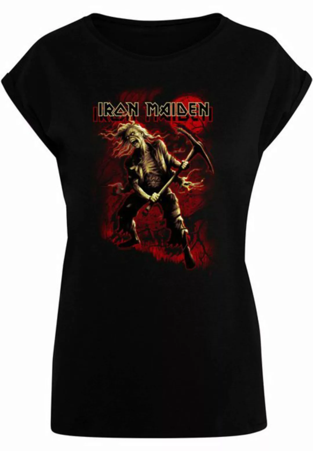 Merchcode T-Shirt Merchcode Damen Ladies Iron Maiden - Breeg Extended Shoul günstig online kaufen