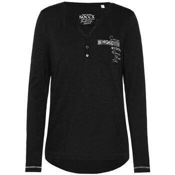 Soccx  Langarmshirt Longsleeve MEMORY LANE Langarmshirt günstig online kaufen