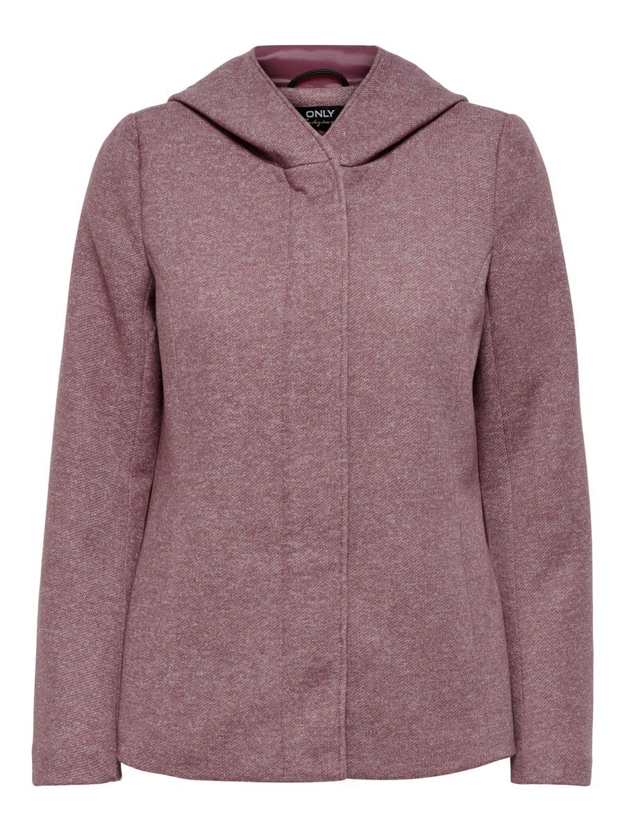 ONLY Kurze Kapuzen Jacke Damen Rot günstig online kaufen