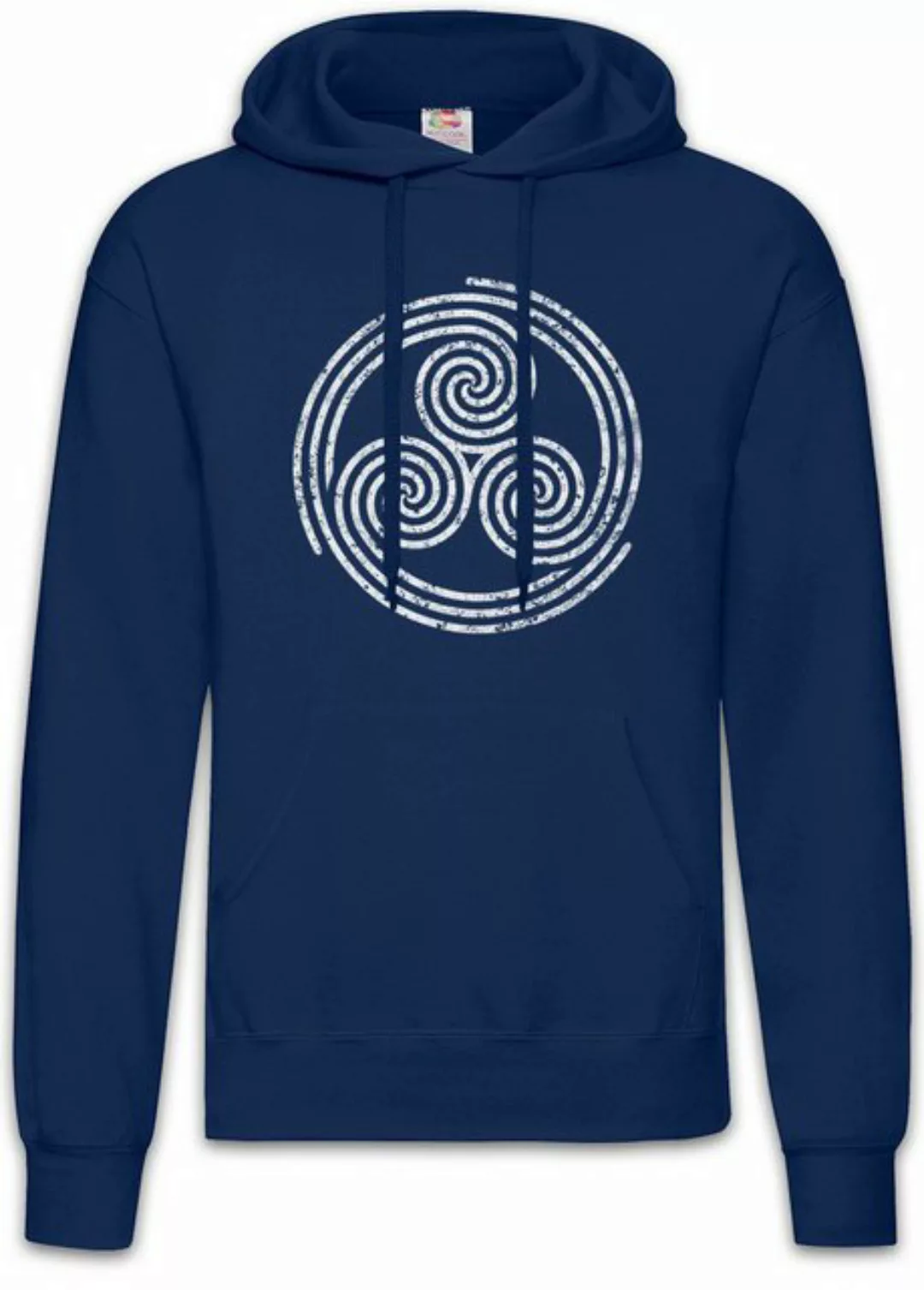 Urban Backwoods Hoodie Triskelion Symbol II Herren Hoodie Nordic Celtic Kel günstig online kaufen