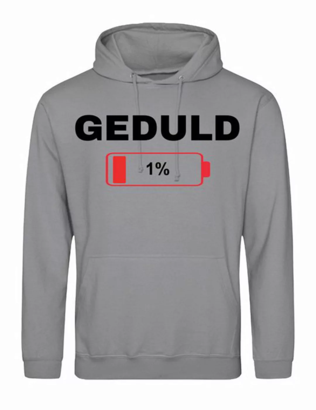 Youth Designz Kapuzenpullover "Geduld bei 1%" Herren Hoodie Pullover stylis günstig online kaufen