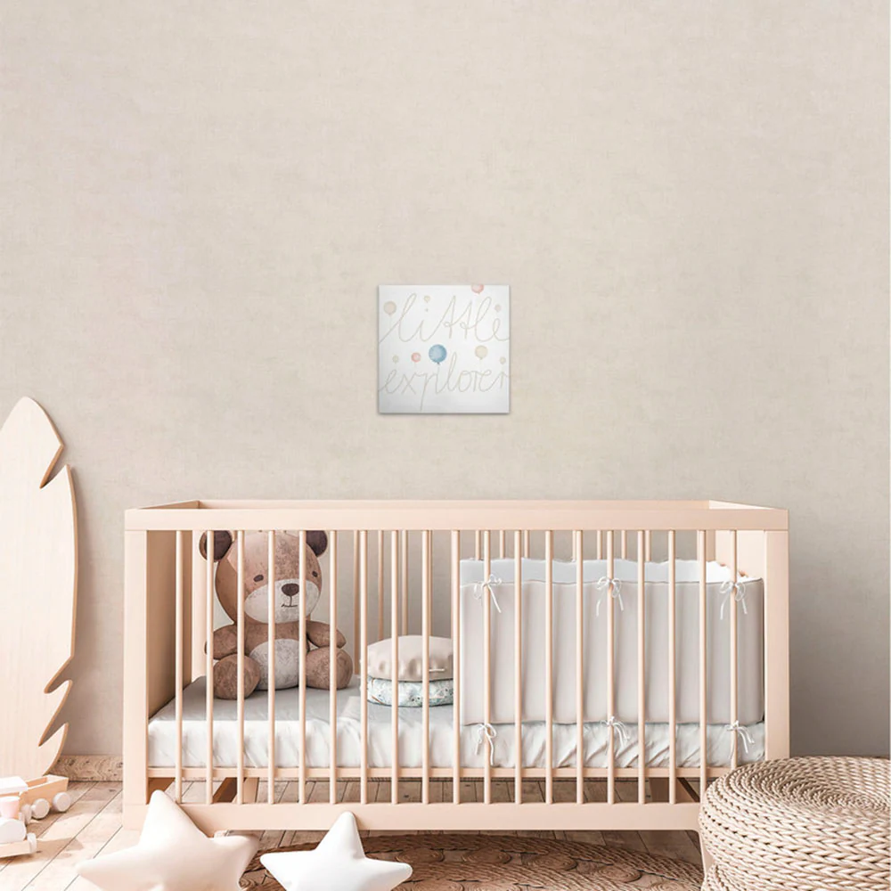 A.S. Création Leinwandbild "Lil Explorer 2 - Wandbild Beige Blau Keilrahmen günstig online kaufen