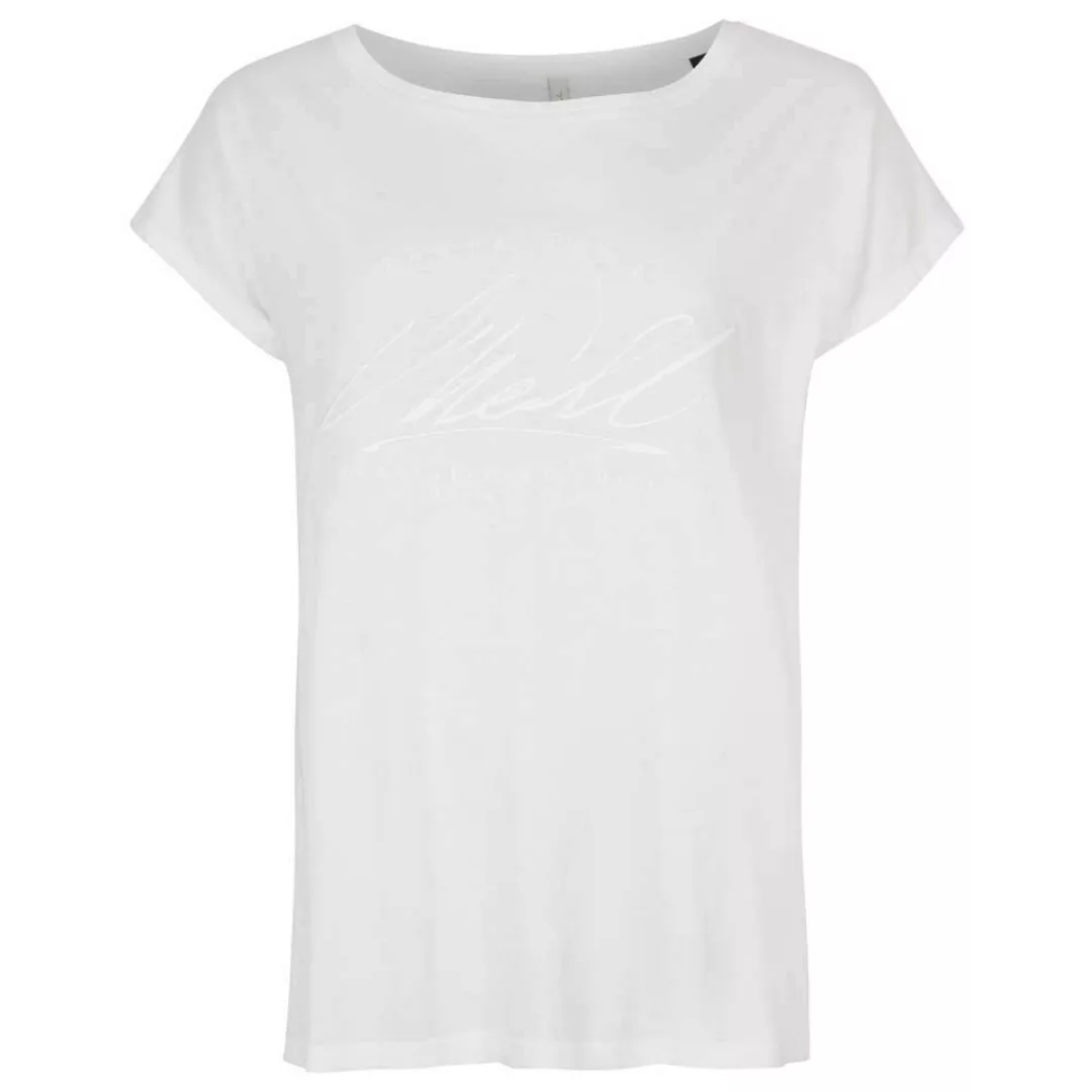 O´neill Essential Graphic Kurzärmeliges T-shirt XS Powder White günstig online kaufen