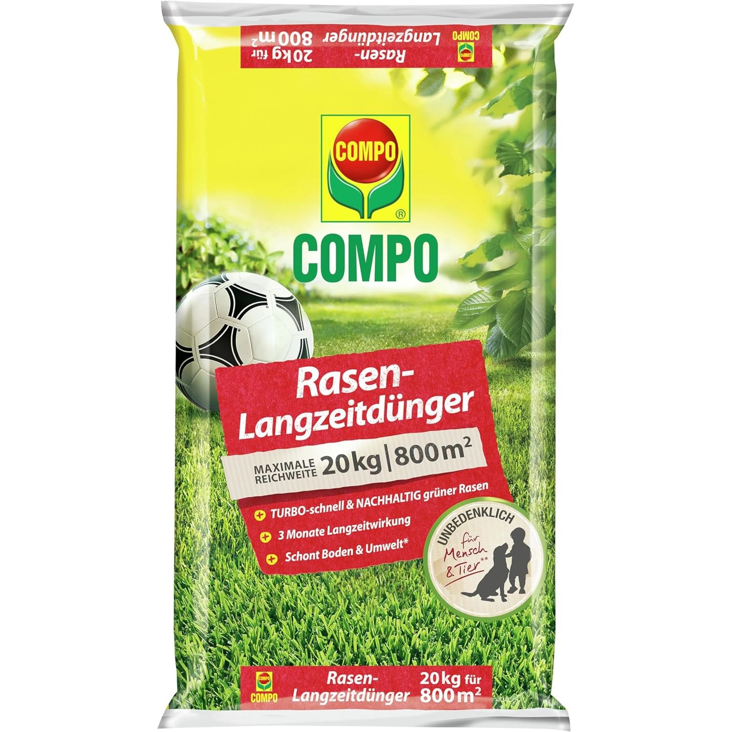 Compo Rasen-Langzeitdünger 20 kg günstig online kaufen