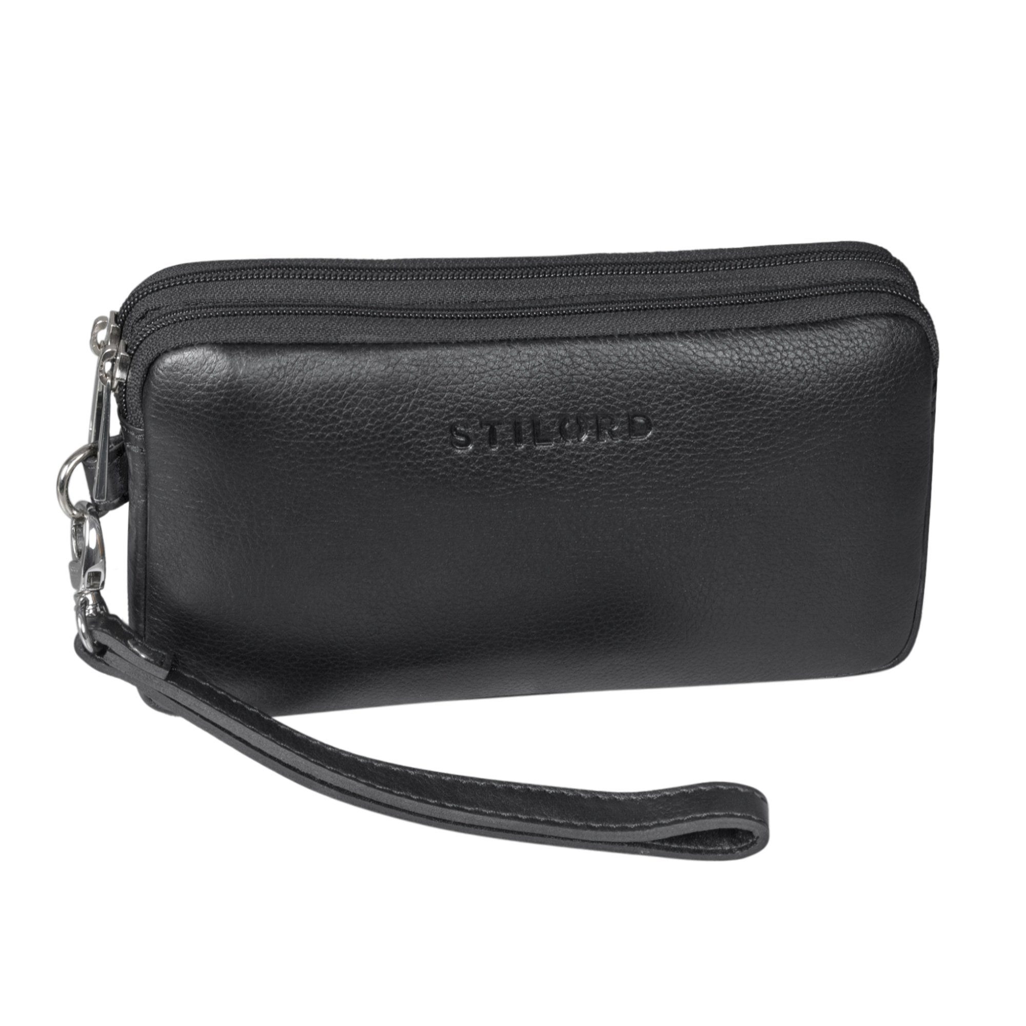 STILORD Handtasche "Richie" Kleine Handgelenktasche Leder günstig online kaufen