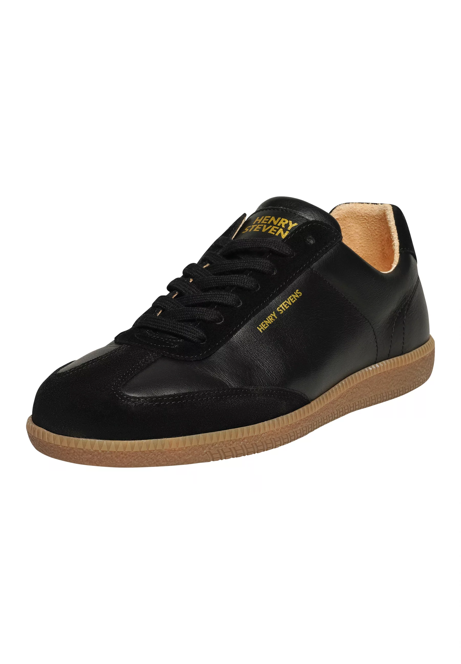 Henry Stevens Sneaker "Travis TIS Herrensneaker", Halbschuh Leder handgefer günstig online kaufen