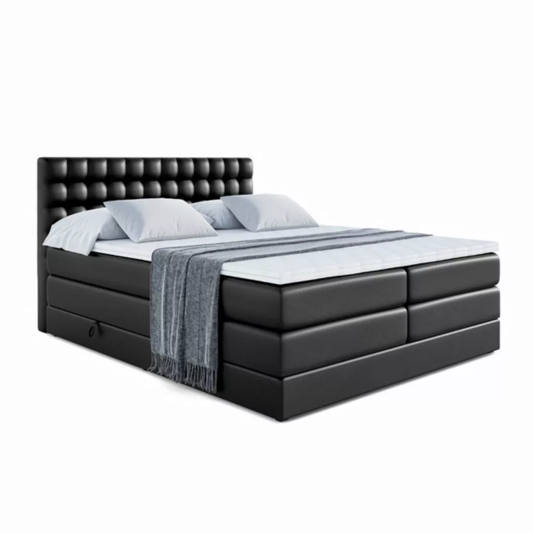 ALTDECOR Boxspringbett VIONE KING (Multipocket-Matratze H4 und H3 Matratze günstig online kaufen