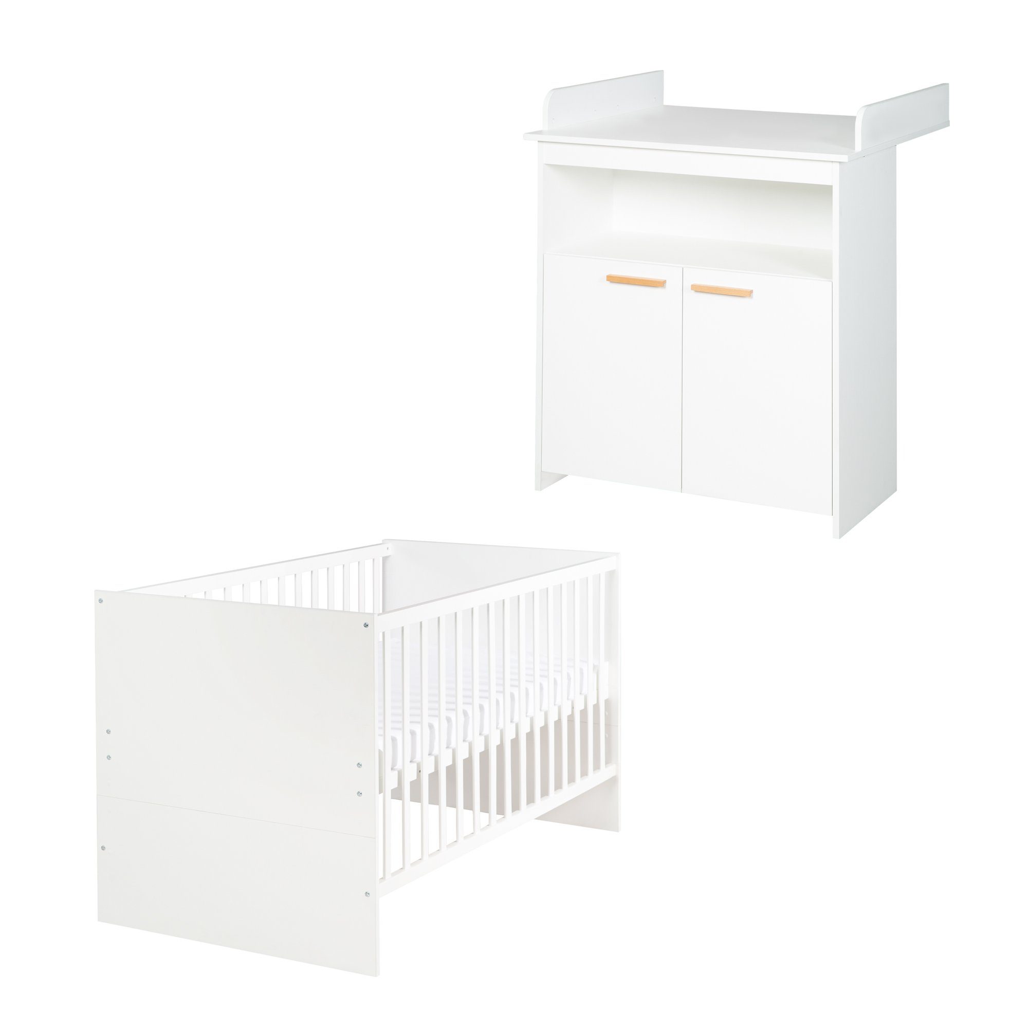 roba® Babymöbel-Set Anton 2-teilig, Gitterbett 70 günstig online kaufen