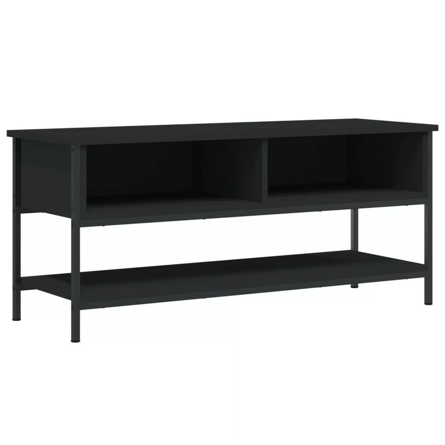 VidaXL TV-Schrank Schwarz 100x35x45 cm Holzwerkstoff günstig online kaufen