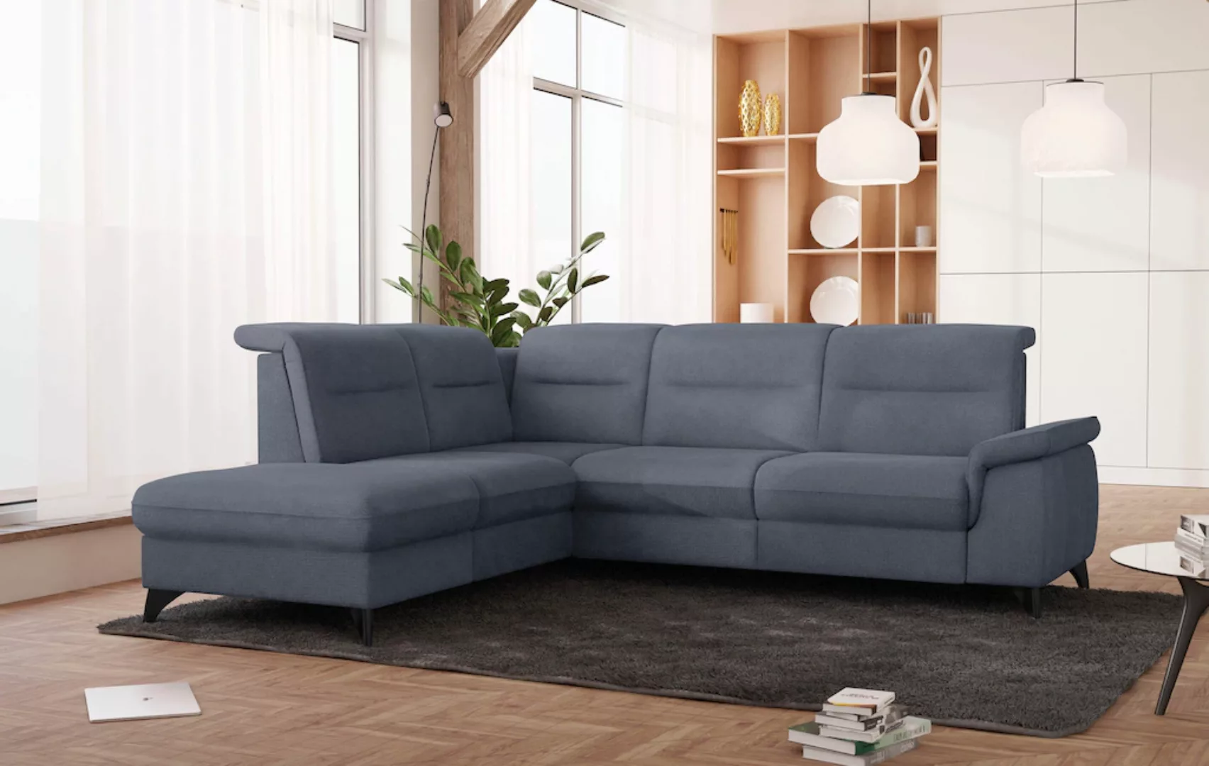 sit&more Ecksofa "Astoria L-Form", wahlweise mit motorischer Relaxfunktion günstig online kaufen