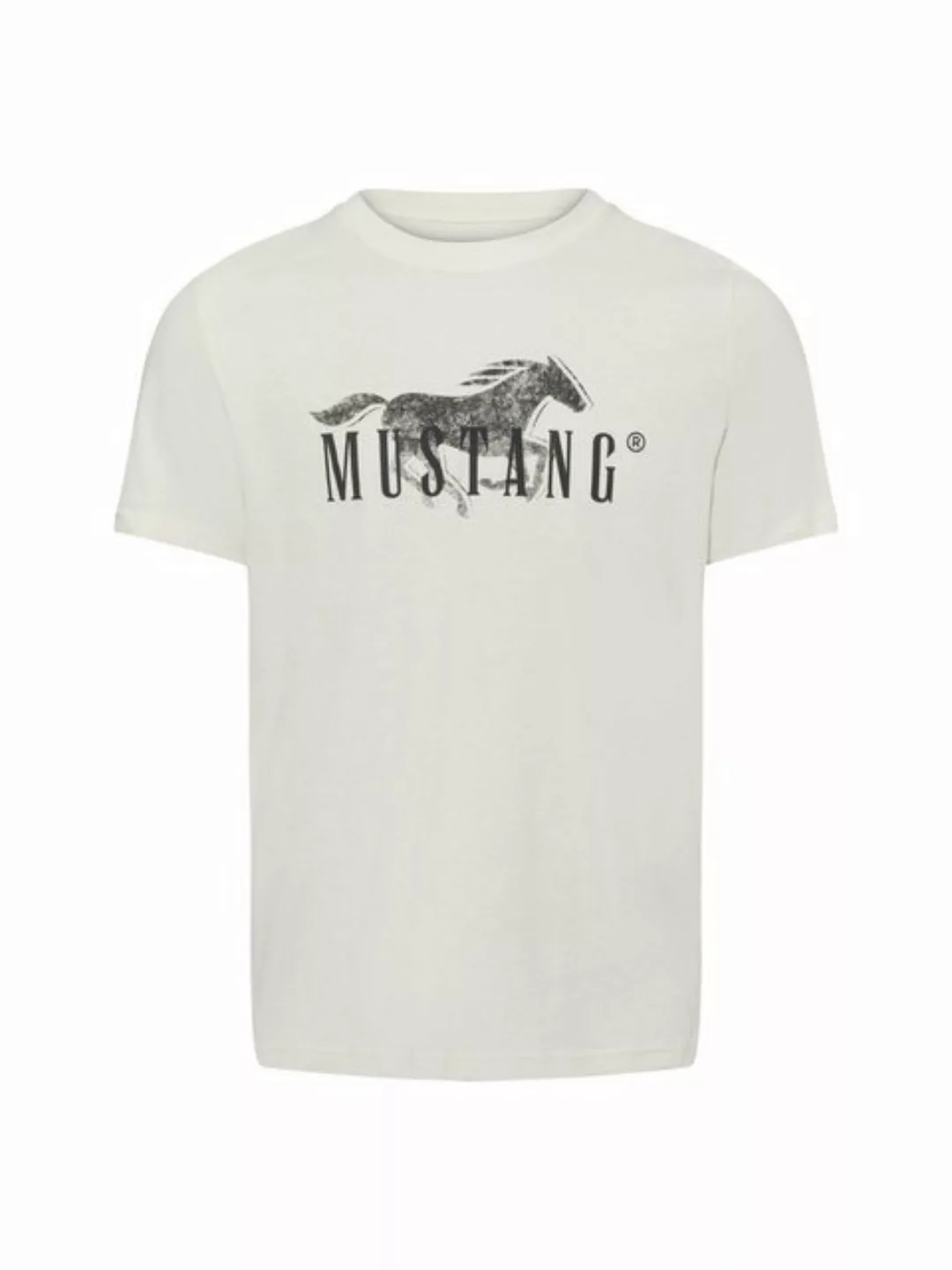 MUSTANG Kurzarmshirt "T-Shirt" günstig online kaufen